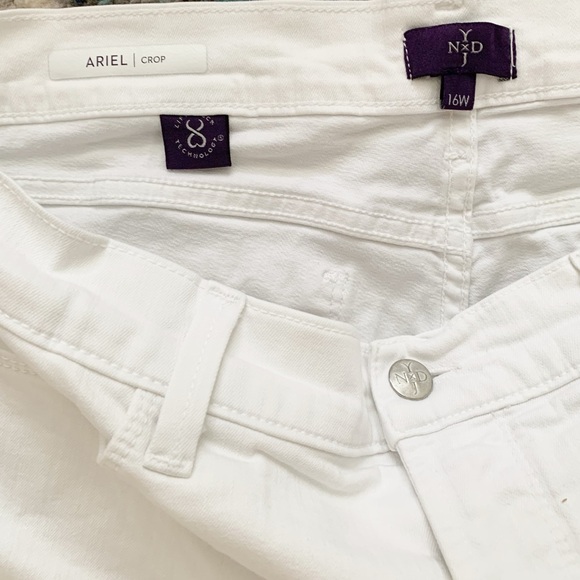 NYDJ Ariel Cropped Jeans Size  16W - Picture 3 of 9
